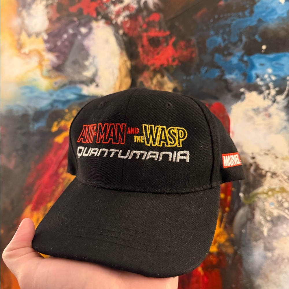 Marvel Black Cap with Ant-Man and the Wasp Quantumania Design